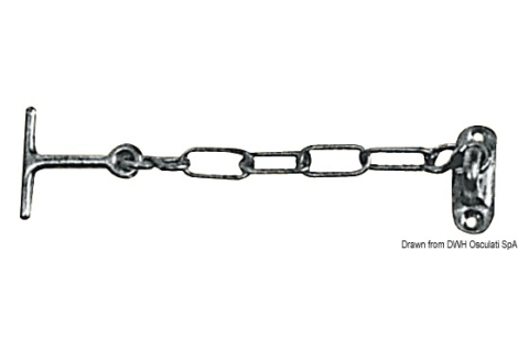 Gancio di sospensione per oblò  