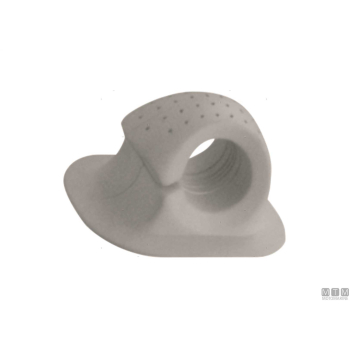 Gancio fissaremi in gomma grigio