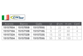 GAVITELLO ARANCIO LT.5