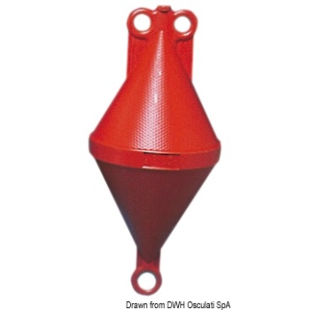 Gavitello bicono 27 x 60 cm bianco 