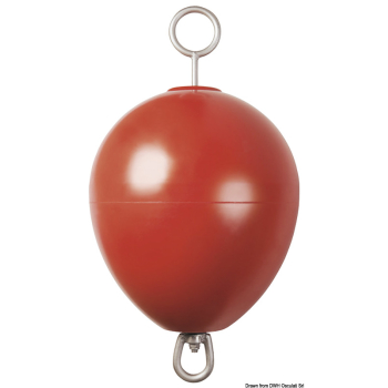 Gavitello da ormeggio rosso HD Ø 46 cm  