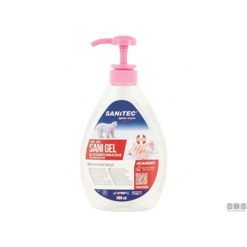 Gel igienizzante mani sanitec 600ml 