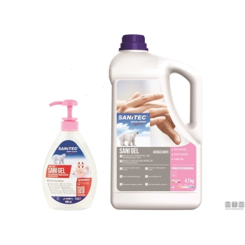 Gel igienizzante mani sanitec 600ml 