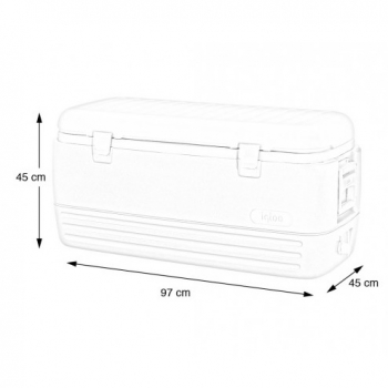 Ghiacciaia Igloo Polar 120 - 114 Litri