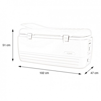 Ghiacciaia Igloo Quick & Cool 150 - 142 Litri