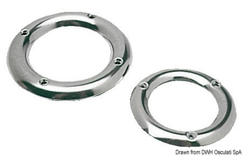 Ghiera passacavo inox 90 mm 