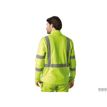 Giacca h/h ww uc-me in pile 360 hi-vis giallo m