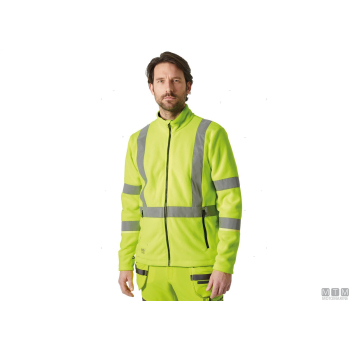 Giacca h/h ww uc-me in pile 360 hi-vis giallo s