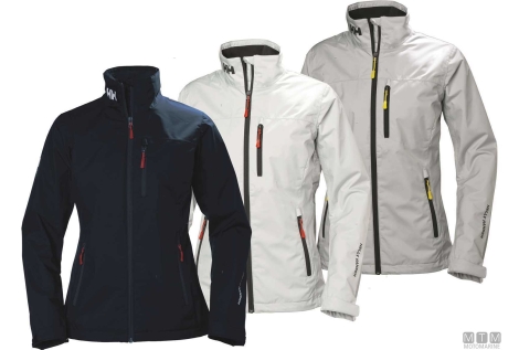 Giacca hh w crew 853 grigio xs 