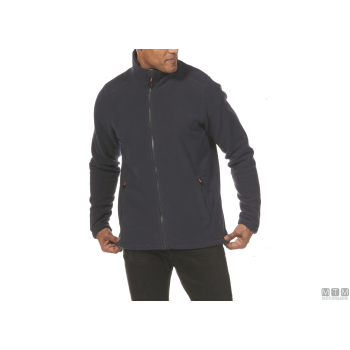 Giacca musto corsica polartec in pile 972 grigio scuro l