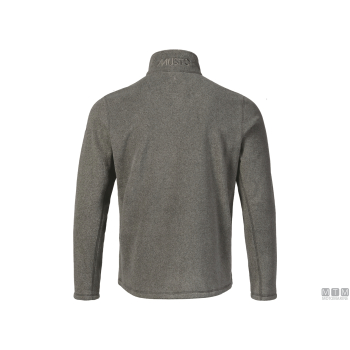 Giacca musto corsica polartec in pile 972 grigio scuro s