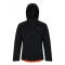 Giacca softshell nera tg. l