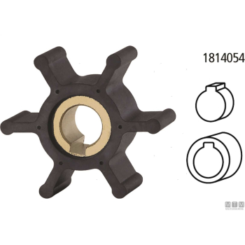 Girante in neoprene d65 di15.8 h50 bb-8p