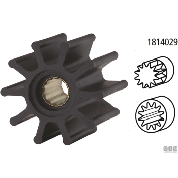 Girante in neoprene d65 di15.8 h50 bb-8p