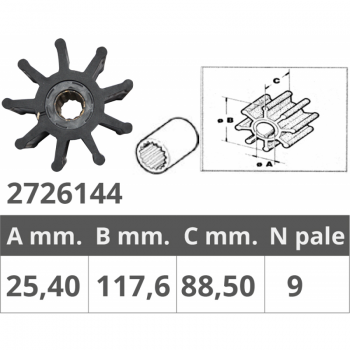 GIRANTE JABSCO 17240-0001e1879-0001