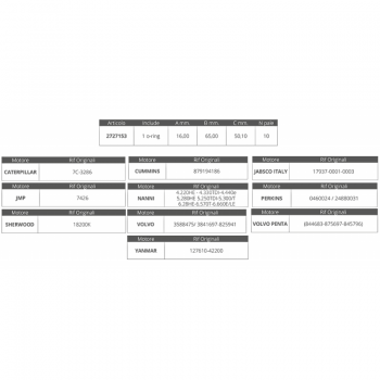 GIRANTE JABSCO 17937 VOLVO 3588475