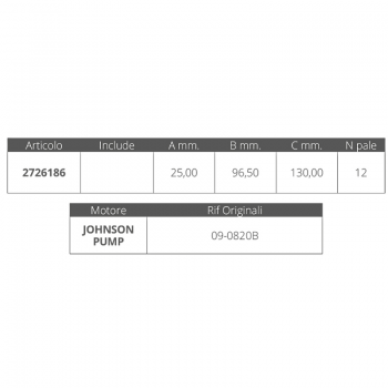 GIRANTE JOHNSON 09-0820B