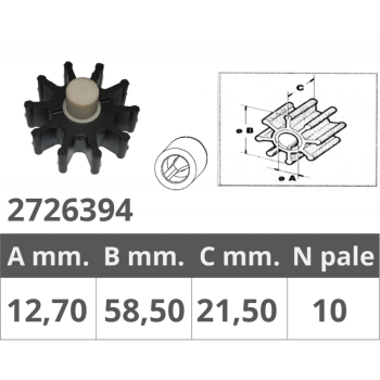 Girante johnson rif.or.9864