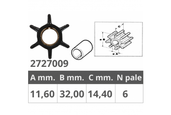 GIRANTE MERCURY 2T 6-9,8 HP