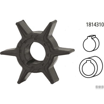 Girante mtm - oem yamaha 682-44352-01/03