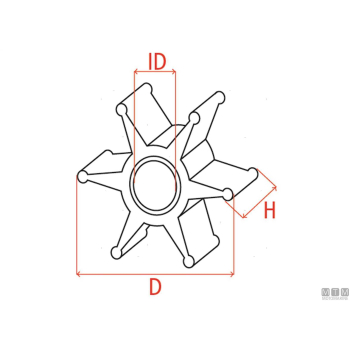 Girante mtm -oem suzu 17461-87e00/10>12