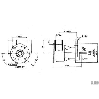 Girante npr d57 di15.8 h31 bb-12p 