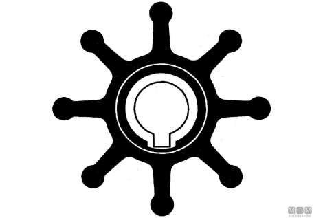 Girante npr d65 di16 h50.8 bh-8p 