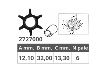 GIRANTE YAMAHA 2T 2 HP