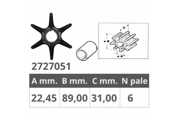 GIRANTE YAMAHA/MERCURY/SELVA 2/4T