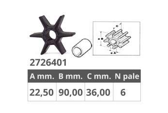 GIRANTE YAMAHA RIF.OR.6CE-44352-00