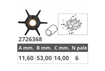 GIRANTE YAMAHA/SELVA 4T 6-8 HP