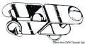 Girella inox 13 x 15 mm 