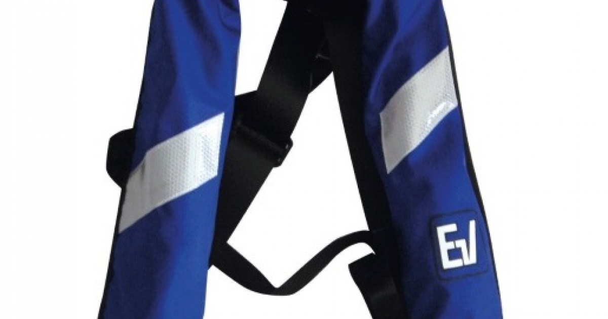 Giubbotto Di Salvataggio Automatico 12skipper 165N Verde Oliva - Con Imbragatura, Certificato - Foto 6