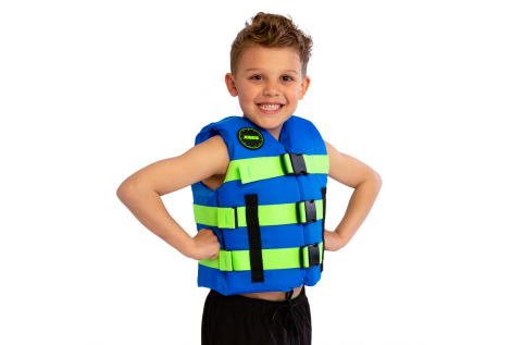 Giubbotto nylon vest bimbo blu