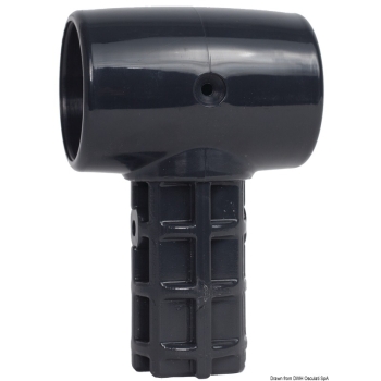 Giunto a T per T top tubo 44 mm 