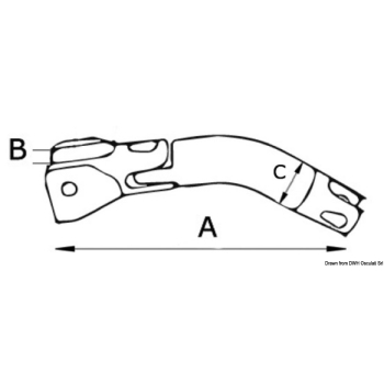 Giunto gira ancora Trimmer per catena 10/12 mm 