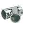 Giunto a T per Pulpiti 60° in Acciaio Inox 22 mm 