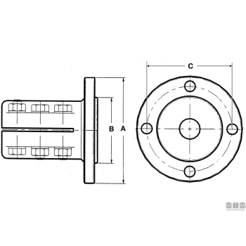 Giunto invertitore bw 71c/72c d35mm 