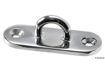Golfare inox 2 fori 90 mm 