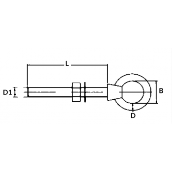 Golfare ottone Ø mm.8x55