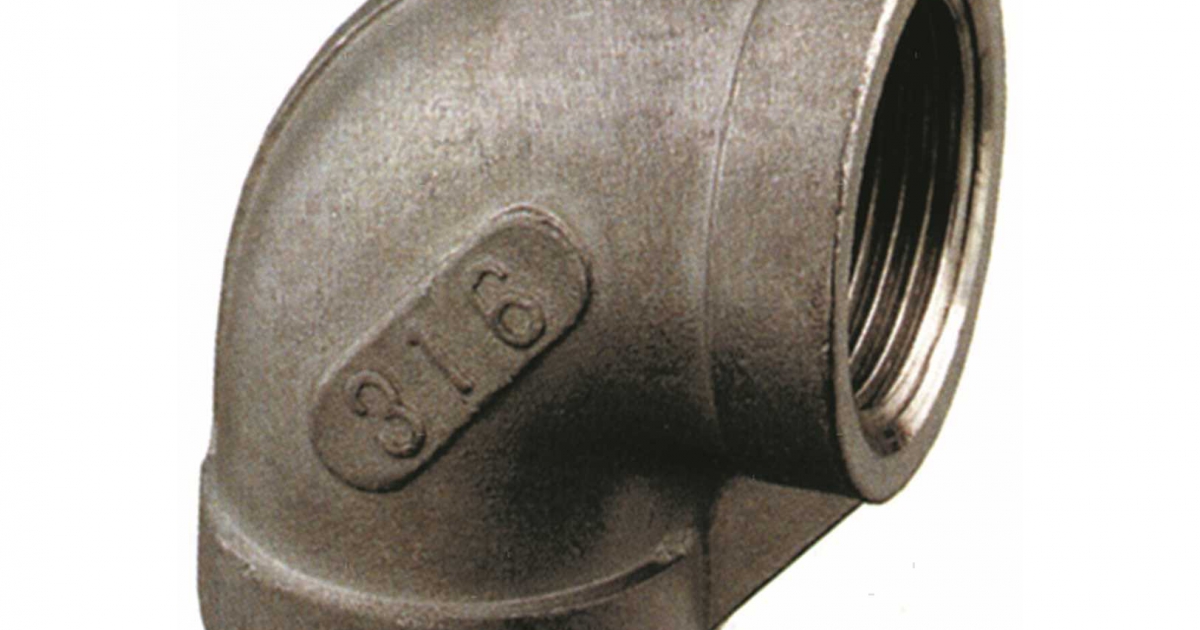 Sanpress gomito 90 acciaio inox 42 x 1 1/2 f VIEGA ITALIA - 437060