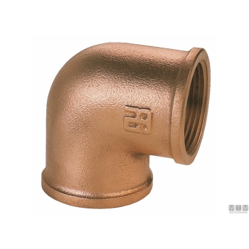Gomito f-f 1/2" brz 