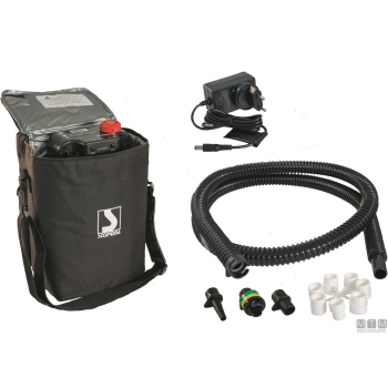 Gonfiatore elettrico con batteria ge 10-b 800mbar