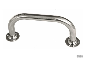 Gradino/maniglia inox/legno< 