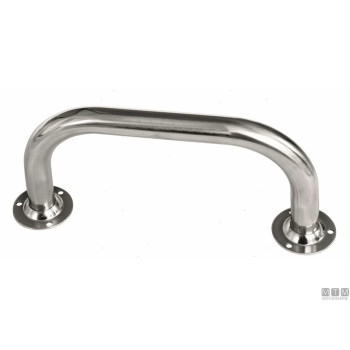Gradino/maniglia inox/legno< 