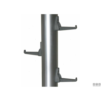 Gradino pieghevole mast-step grigio 