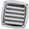 Griglia ABS 125x125 mm cromata 