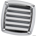 Griglia ABS 125x125 mm cromata 