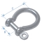 Grillo per ancora ad Omega, zincato, Diam. 12mm