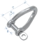 Grillo ritorto, acciaio inox AISI 316, Diam. 12mm